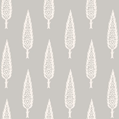 York Wallcovering Juniper Tree Wallpaper Gray
