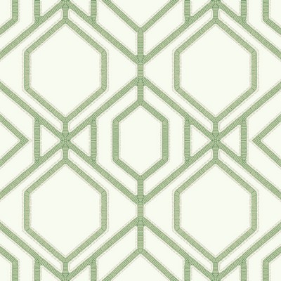 York Wallcovering Sawgrass Trellis Wallpaper Green