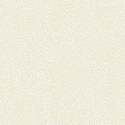 York Wallcovering Leopard King Wallpaper Cream