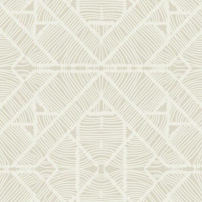 York Wallcovering Diamond Macrame Wallpaper Beige