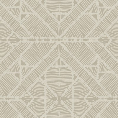 York Wallcovering Diamond Macrame Wallpaper Taupe