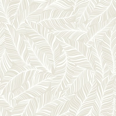 York Wallcovering Rainforest Canopy Wallpaper Pearl