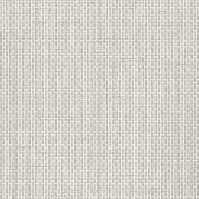 York Wallcovering Petite Metro Tile Wallpaper White/Off Whites