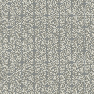 York Wallcovering Fern Tile Wallpaper Green/Tan