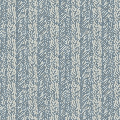 York Wallcovering Fractured Herrigbone Wallpaper Blue