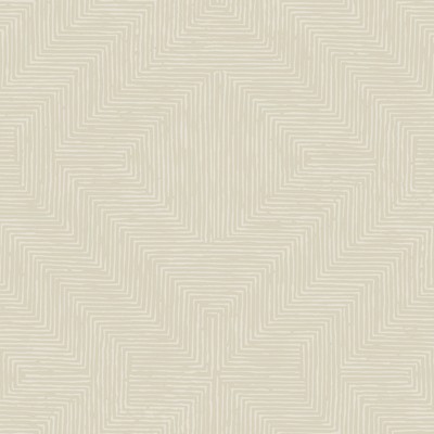 York Wallcovering Diamond Channel Wallpaper Beige