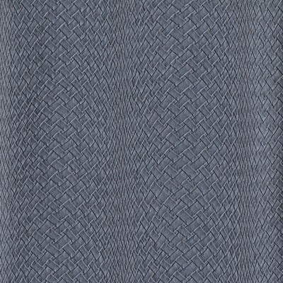 York Wallcovering Weave Wave Wallpaper Cobalt
