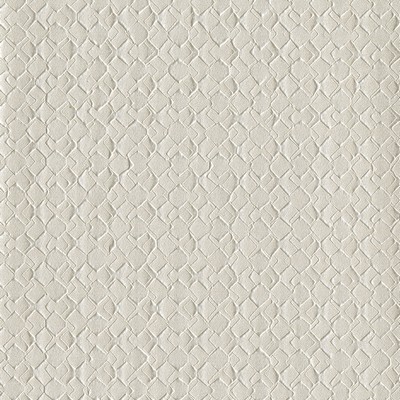 York Wallcovering Impasto Diamond Wallpaper Off White