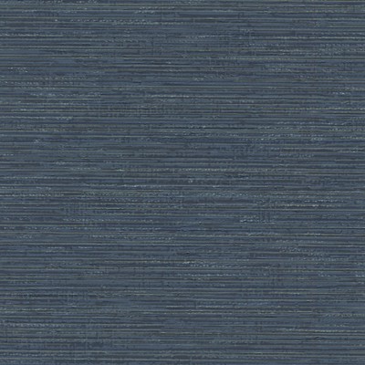 York Wallcovering Fine Line Wallpaper Navy