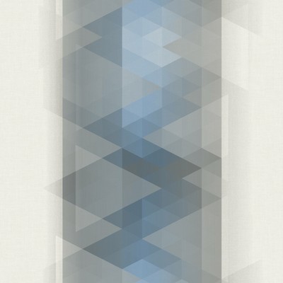 York Wallcovering Prism Stripe Wallpaper Blues