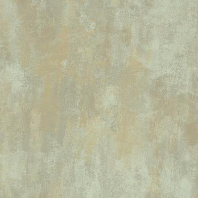 York Wallcovering NEO CLASSIC SCROLL TEXT ONLY soft aqua, pale taupe, whisper of gold