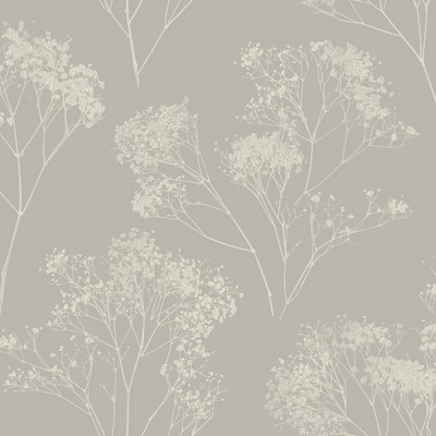 York Wallcovering Boho Bouquet Wallpaper Taupe 