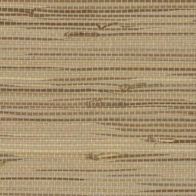 York Wallcovering Wide Knotted Grass Wallpaper  Beige