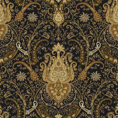 York Wallcovering Byzance Wallpaper Browns