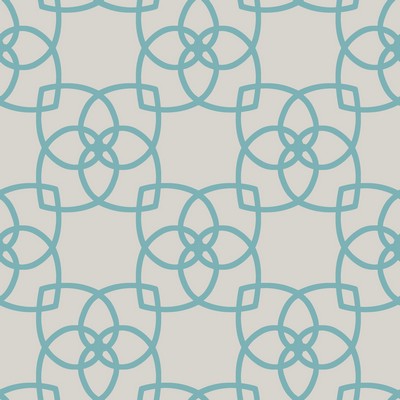 York Wallcovering Serendipity Wallpaper pale aquamarine, metallic turquoise