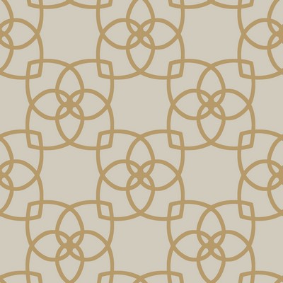 York Wallcovering Serendipity Wallpaper cream, metallic gold