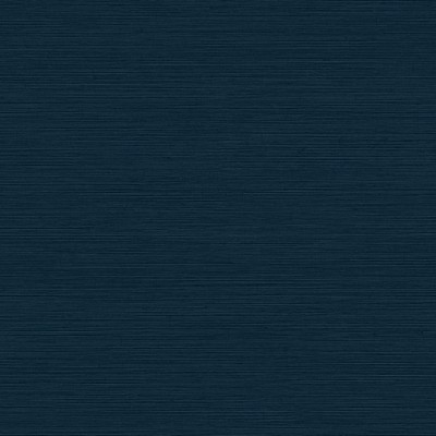 York Wallcovering Shining Sisal Wallpaper deepest blue, metallic dark blue