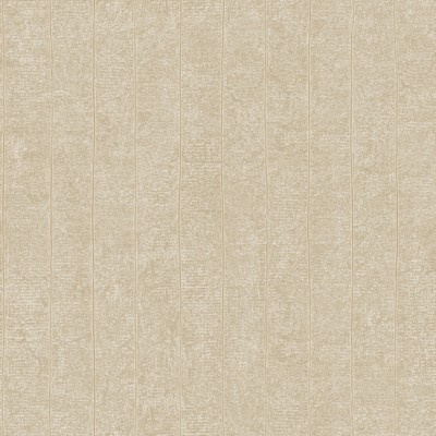 York Wallcovering Elemental Stripe Wallpaper beige, on soft metallic gold
