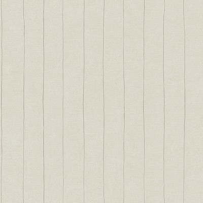 York Wallcovering Elemental Stripe Wallpaper cream, metallic silver