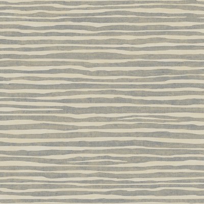 York Wallcovering Terra Nova Wallpaper beige, metallic silver
