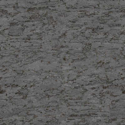 York Wallcovering Cork Wallpaper medium grey, dark grey, metallic gold