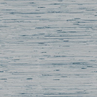York Wallcovering Lustrous Grasscloth Wallpaper blue, grey, pale gold