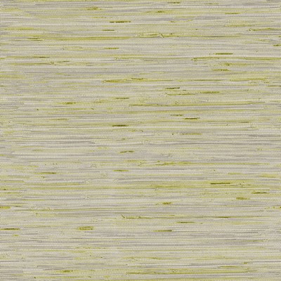 York Wallcovering Lustrous Grasscloth Wallpaper antique silver, green