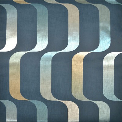 York Wallcovering Ribbon Wallpaper  Blues
