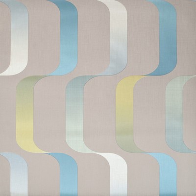 York Wallcovering Ribbon Wallpaper  Blues