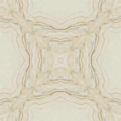 York Wallcovering Stone Kaleidoscope Wallpaper Beige