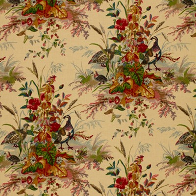 Schumacher Fabric QUAIL MEADOW SUMMER