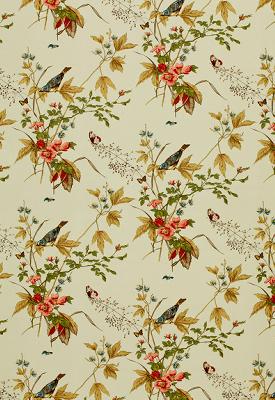 Schumacher Fabric EARLY SPRING AQUA