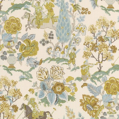 Schumacher Fabric PERSIAN LANCERS CITRON