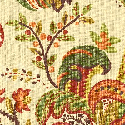 Schumacher Fabric CLARENDON SPICE