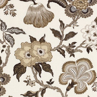 Schumacher Fabric HOTHOUSE FLOWERS DUSK