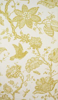 Schumacher Fabric BALI VINE CHARTREUSE