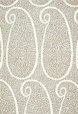 Schumacher Fabric AMBALA PAISLEY OYSTER
