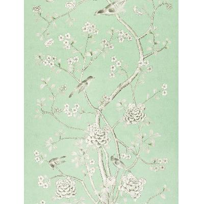 Schumacher Fabric CHINOIS PALAIS AQUAMARINE