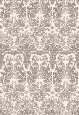 Schumacher Fabric AURORA DAMASK LINEN