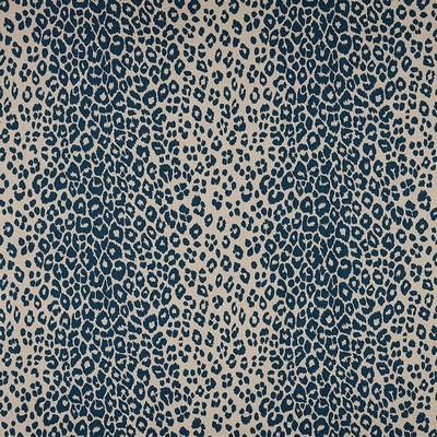 Schumacher Fabric ICONIC LEOPARD INK/NATURAL