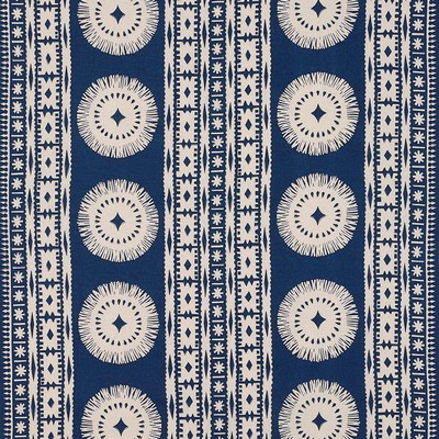 Schumacher Fabric BORA BORA PRINT MARINE