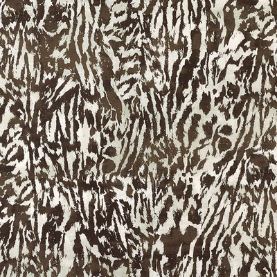 Schumacher Fabric FELINE DARKWOOD