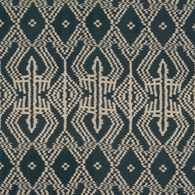 Schumacher Fabric ASAKA IKAT CHARCOAL