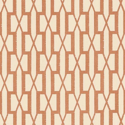 Schumacher Fabric BELVEDERE BURNT ORANGE