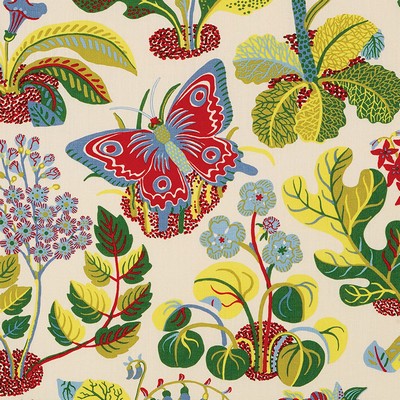 Schumacher Fabric EXOTIC BUTTERFLY MULTI