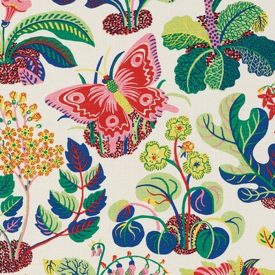 Schumacher Fabric EXOTIC BUTTERFLY SPRING