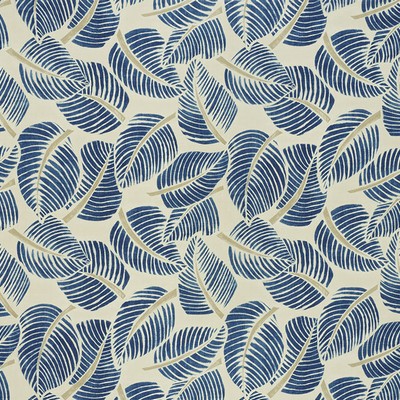 Schumacher Fabric COSTA RICA INDIGO