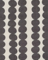 Schumacher Fabric Full Circle Faded Black Fabric