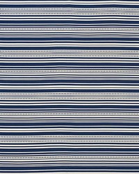 Schumacher Fabric Stripedot Ii Navy Fabric