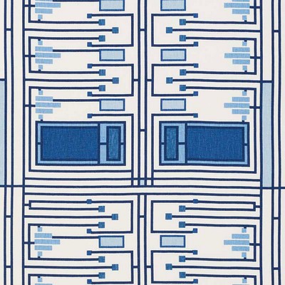 Schumacher Fabric DESIGN 105 BLUES